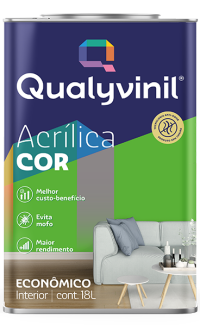 Imagem de Latex Acrilico Economico Cor Qualyvinil